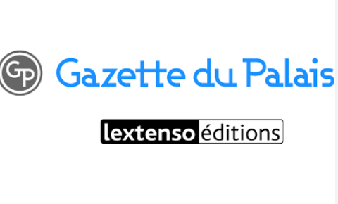 Logo Gazette du Palais, revue juridique de référence