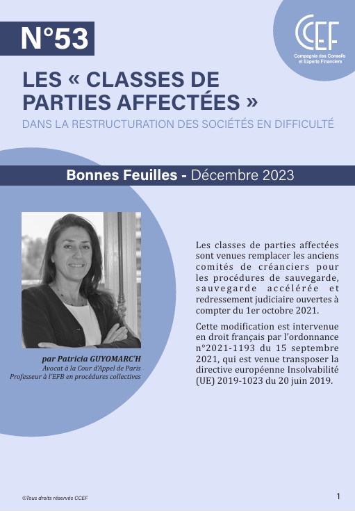 Visuel illustratif d’une publication CG LAW