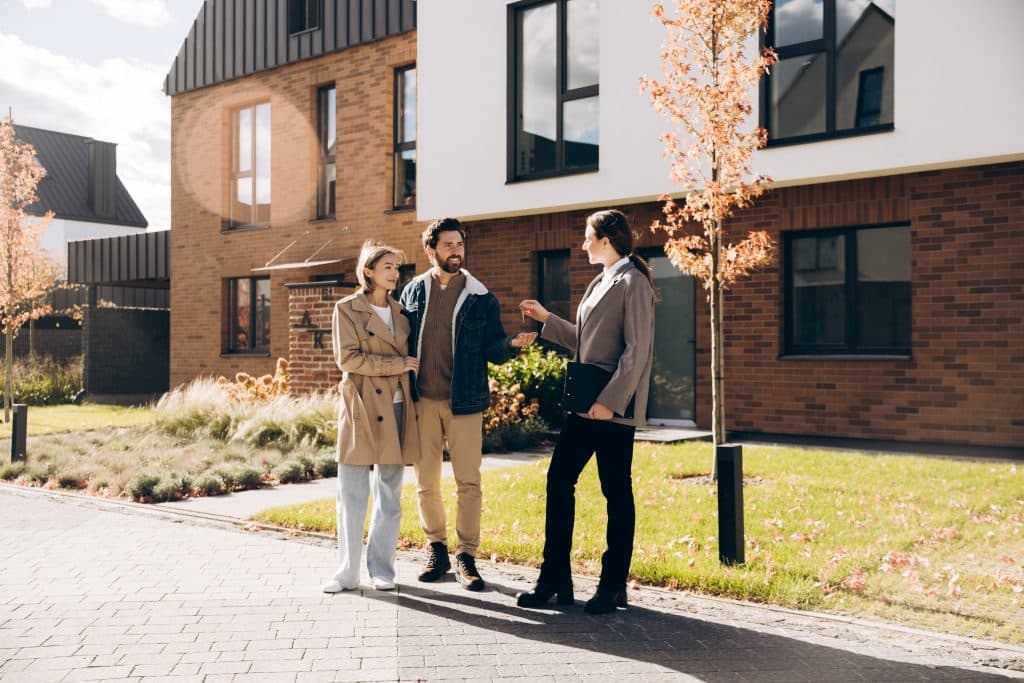 Vue intérieure d’un bien immobilier professionnel
