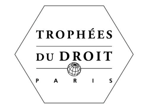 Logo Trophées du Droit, distinction obtenue par CG LAW